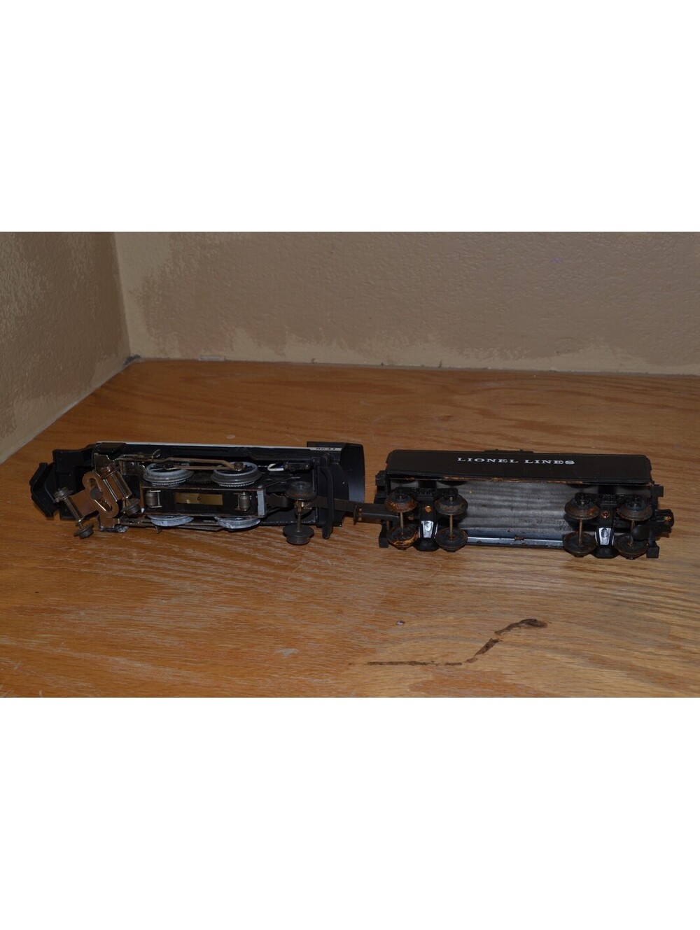 RARE O Gauge Lionel #8641 4-4-2 Steam Engine & Tender AS IS - Picture 5 of 13